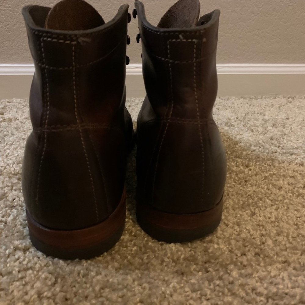 Wolverine 1000 Mile Boots Brown 10 - Picture 7 of 8